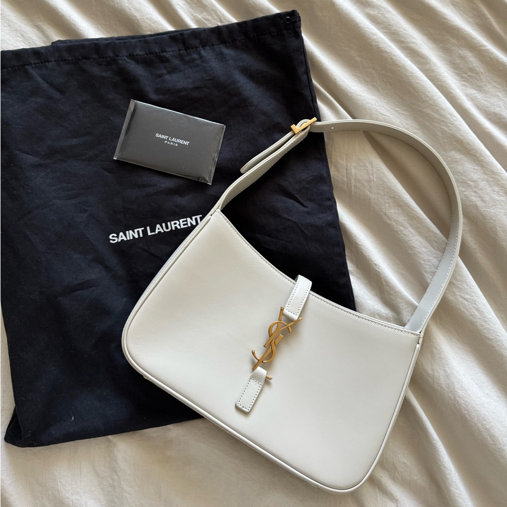 Saint Laurent YSL Le 5 a 7 leather shoulder bag